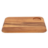 Olympia Rounded Acacia Wooden Serving Board