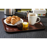 Cambro Capri Laminate Canteen Tray Mahogany 430mm