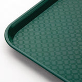 Olympia Kristallon Small Polypropylene Fast Food Tray Green 345mm