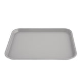 Olympia Kristallon Polypropylene Fast Food Tray Grey Small 345mm