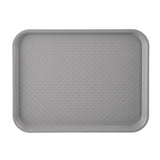 Olympia Kristallon Polypropylene Fast Food Tray Grey Small 345mm