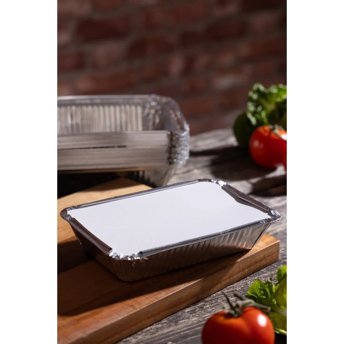 Fiesta Recyclable Foil Containers 725ml (500 Pack)