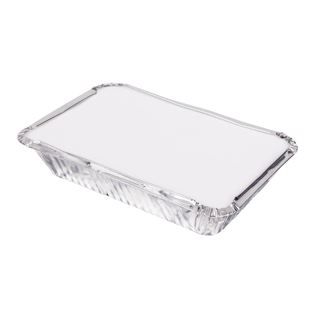 Fiesta Recyclable Paper Lids for 725ml Foil Containers (500 Pack)