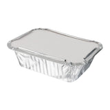 Nisbets Essentials Foil Containers and Lids 250ml (50 Pack)