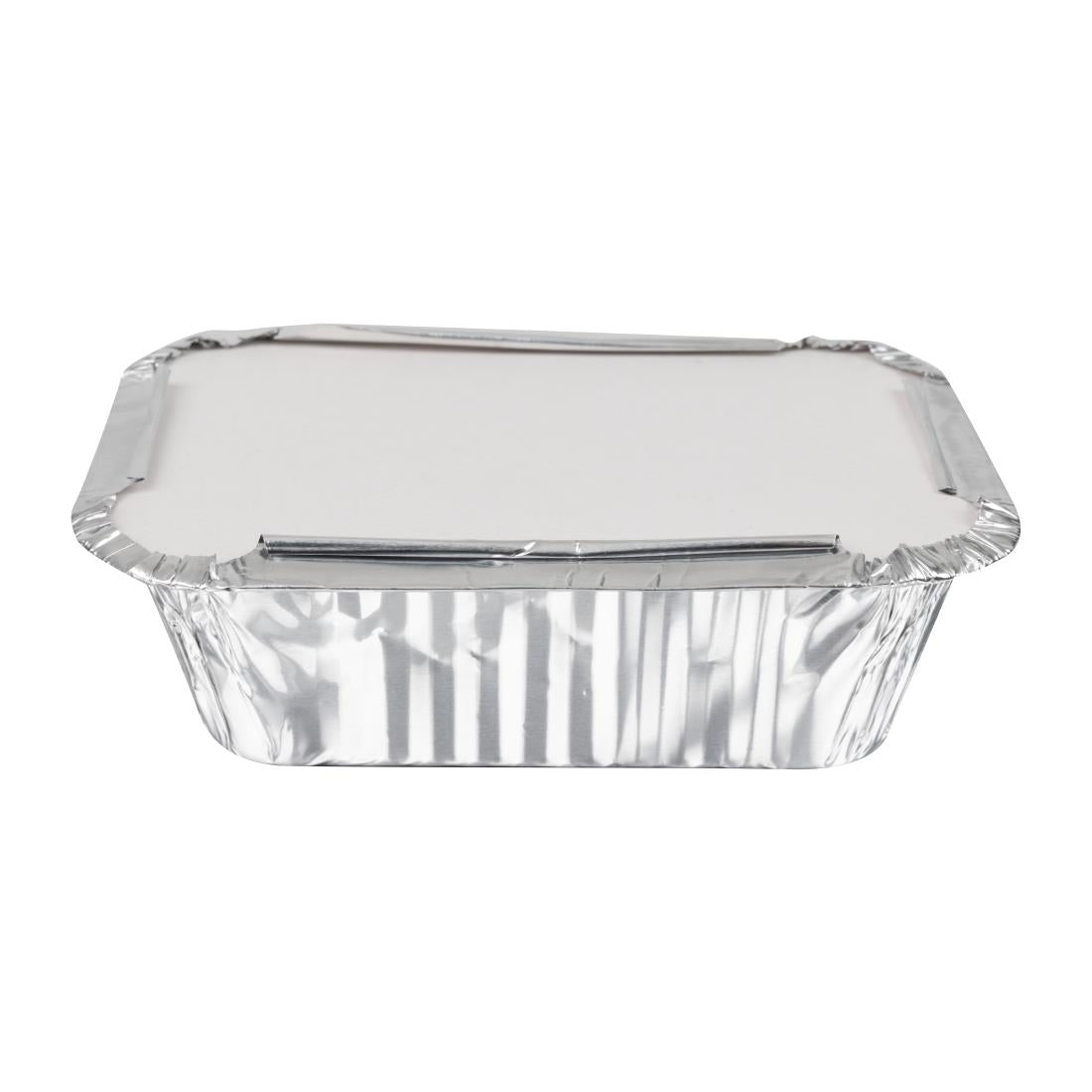 Nisbets Essentials Foil Containers and Lids 250ml (50 Pack)