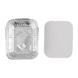 Nisbets Essentials Foil Containers and Lids 250ml (50 Pack)