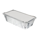 Nisbets Essentials Foil Containers and Lids 660ml (50 Pack)