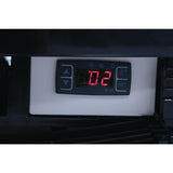 Polar C-Series Energy Efficient Curved Door Display Fridge Black 86Ltr