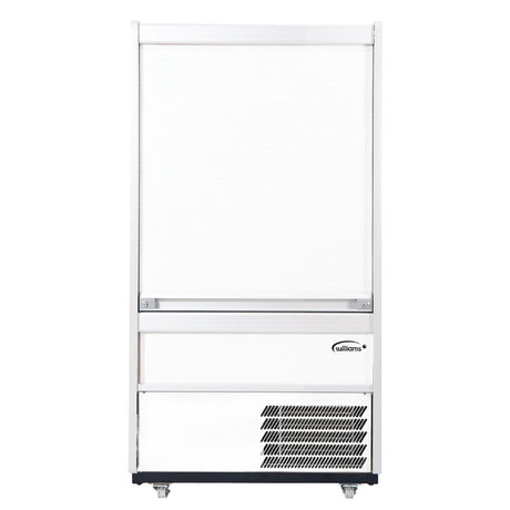 Williams Slimline Gem Multideck White with Security Shutter Width 1250mm