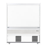 Williams Slimline Gem Multideck White with Security Shutter Width 1510mm