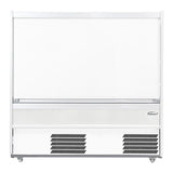 Williams Slimline Gem Multideck White with Security Shutter Width 1856mm