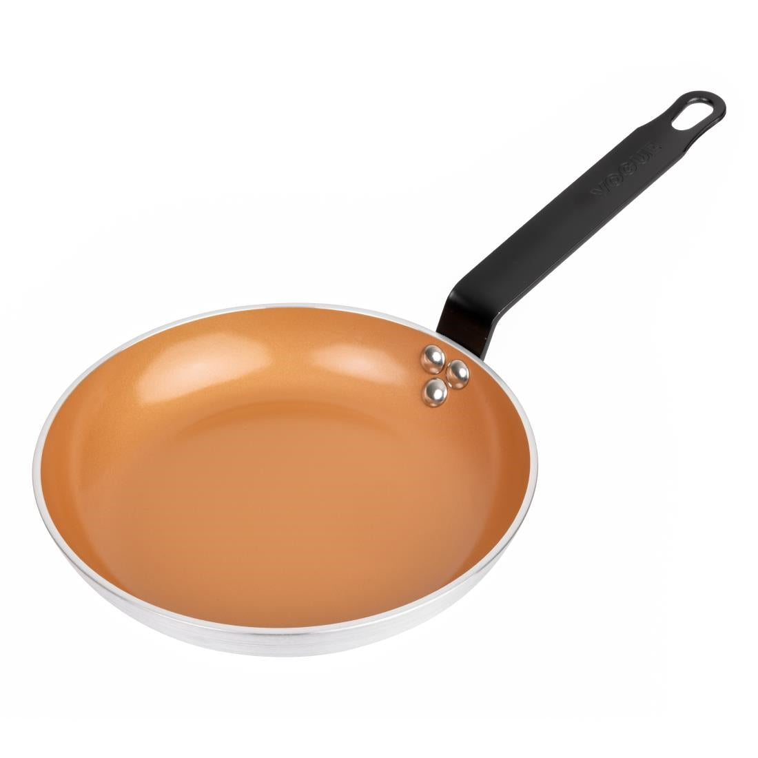 Vogue Aluminium Non-Stick Ceramic Coated Frying Pan 24cm
