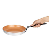 Vogue Aluminium Non-Stick Ceramic Coated Frying Pan 24cm