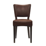 Oregon Dining Chair with Bison Espresso Vinyl (2 Pack)