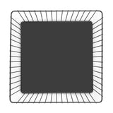 Olympia Wire Food Display Tray Square Black 280x280x100mm