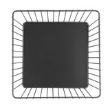 Olympia Wire Food Display Tray Square Black 230x230x100mm