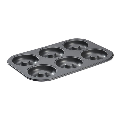 De Buyer Non-Stick 6 Hole 8cm Mini-Savarins Mould