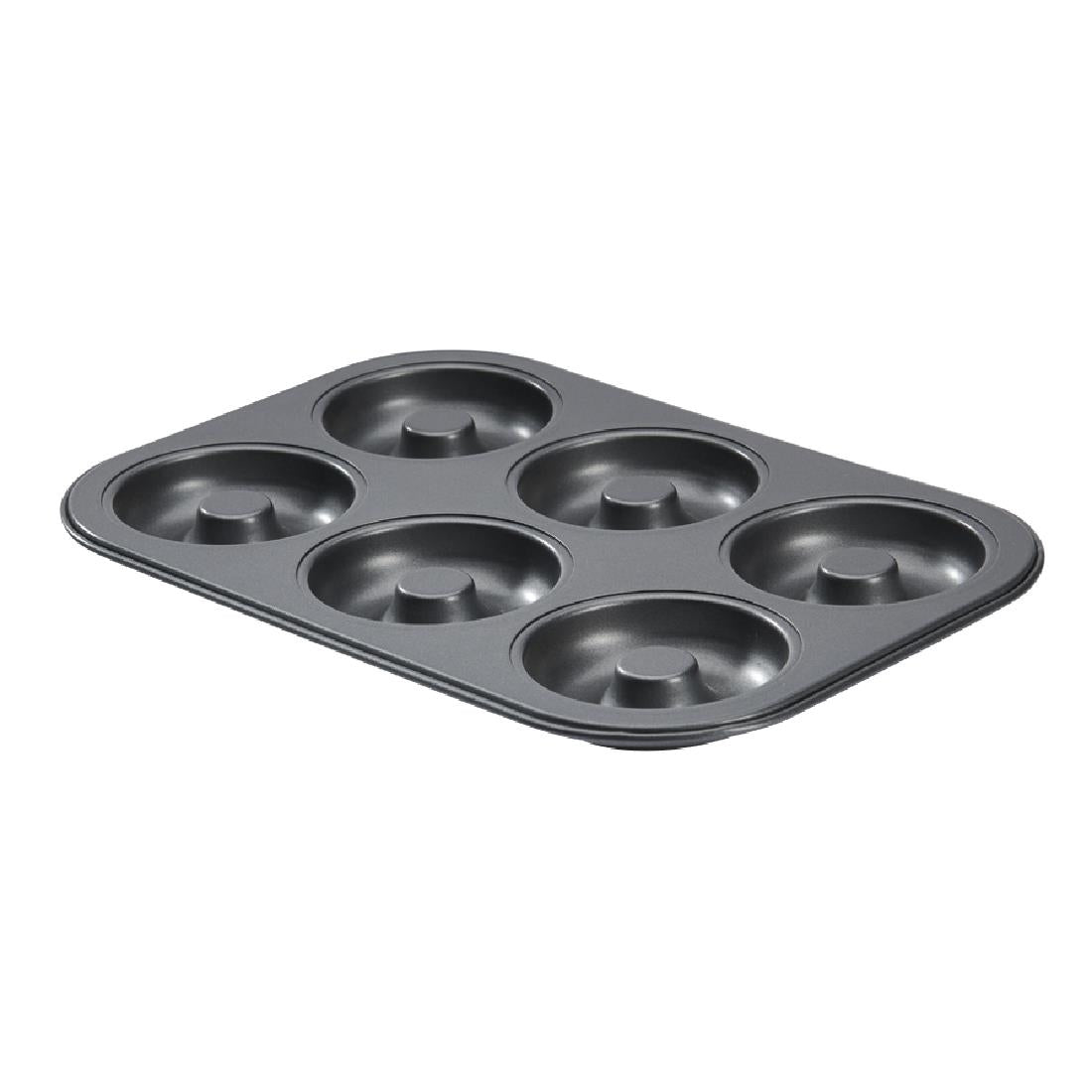 De Buyer Non-Stick 6 Hole 8cm Mini-Savarins Mould