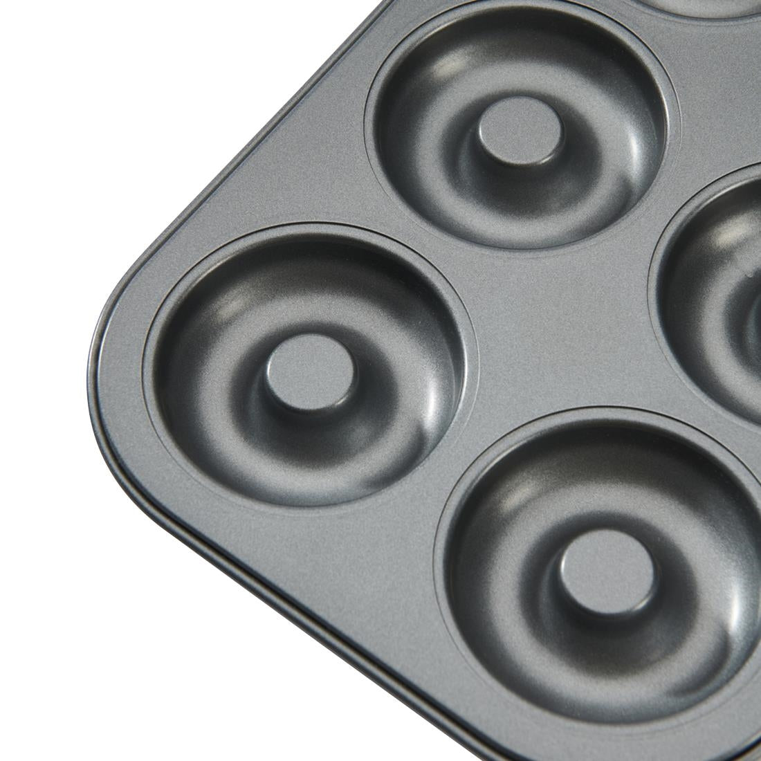 De Buyer Non-Stick 6 Hole 8cm Mini-Savarins Mould
