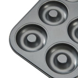 De Buyer Non-Stick 6 Hole 8cm Mini-Savarins Mould