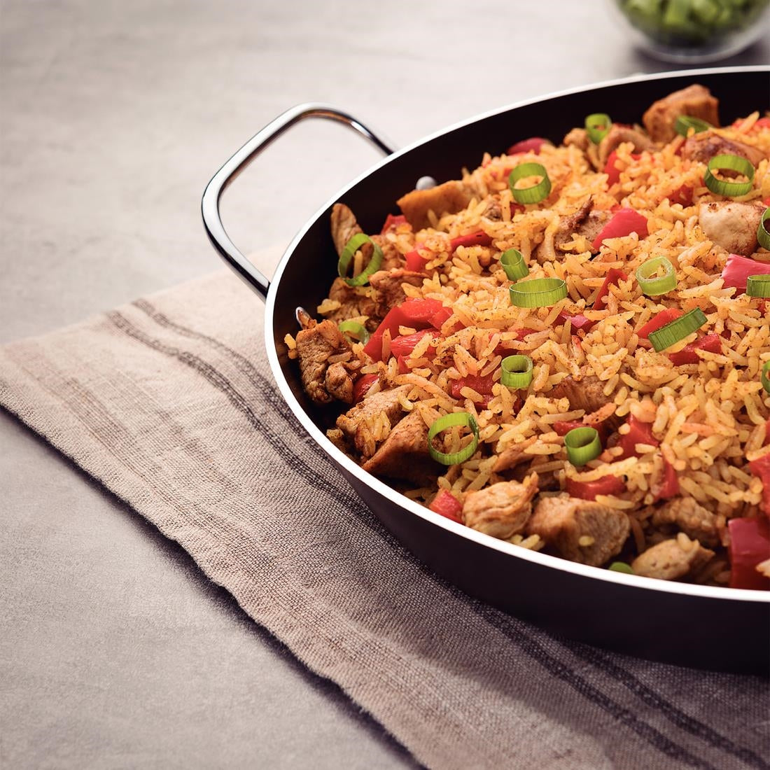 Tramontina Loreto Aluminium Non-Stick Paella Pan 13cm