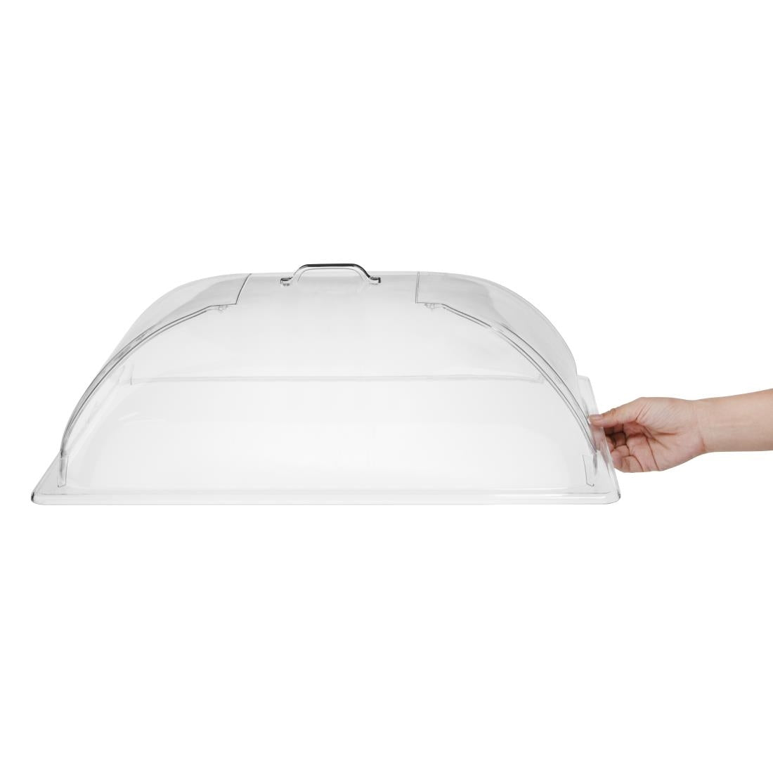 Olympia Kristallon Polycarbonate 1/1 GN Domed Cover 535x330x175mm