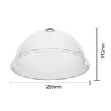 Olympia Kristallon Polycarbonate Domed Plate Cover Round 260mm