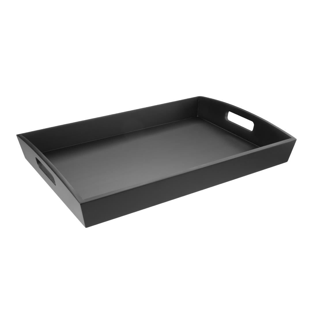 Olympia Bamboo Black Large Serving Tray 510x350mm