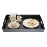 Olympia Bamboo Black Large Serving Tray 510x350mm