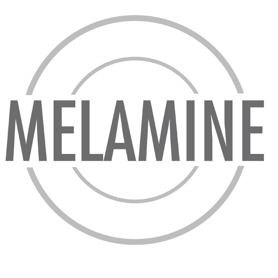 APS Pure Melamine Tray Black GN 1/1