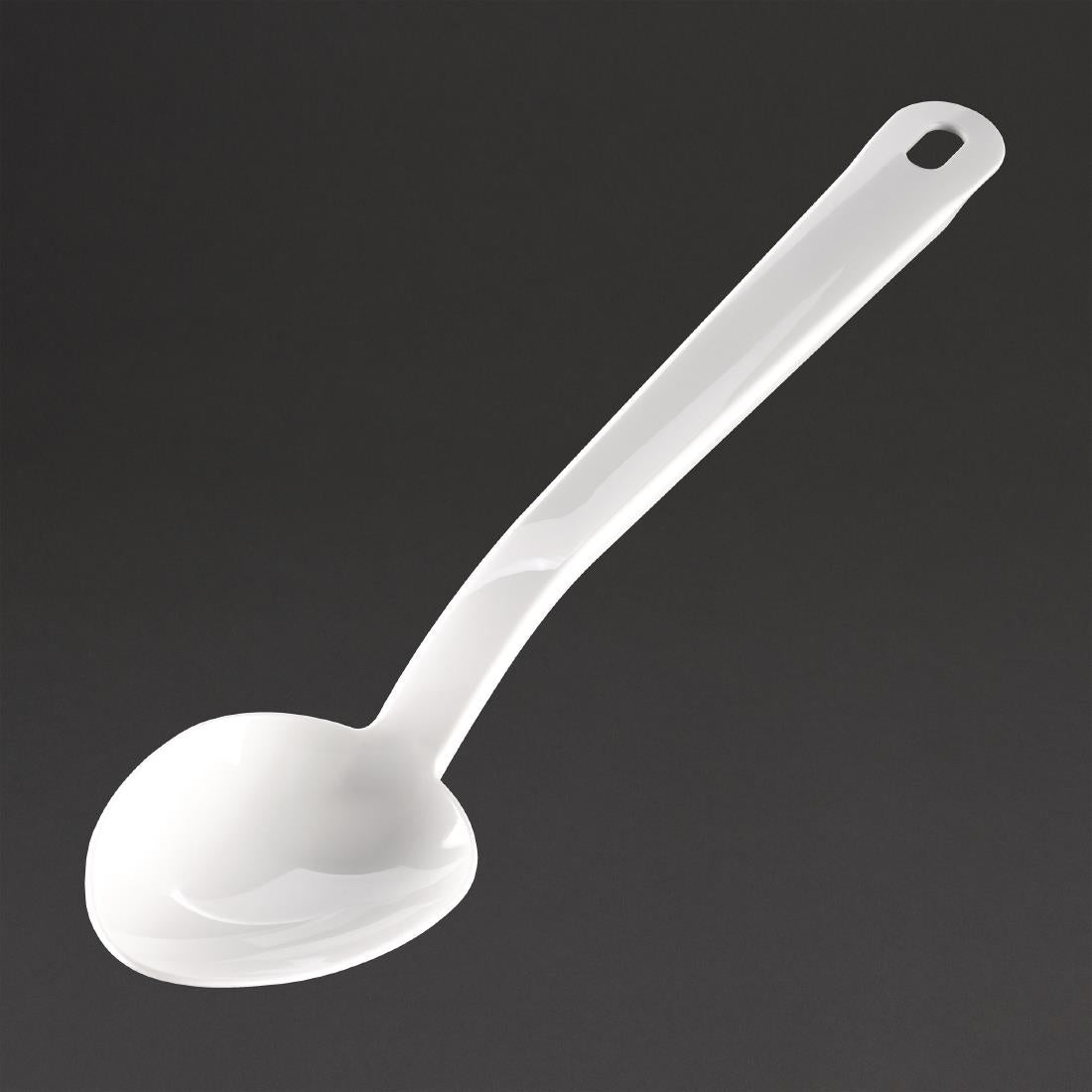 Matfer Bourgeat Exoglass Serving Spoon White 13"