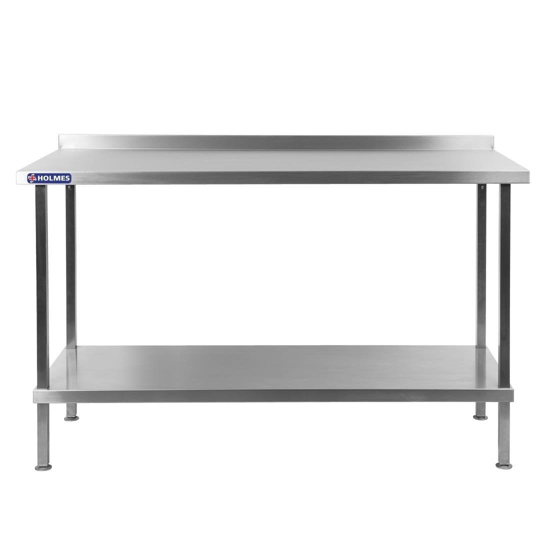 Vogue Stainless Wall Table with Upstand 1800mm