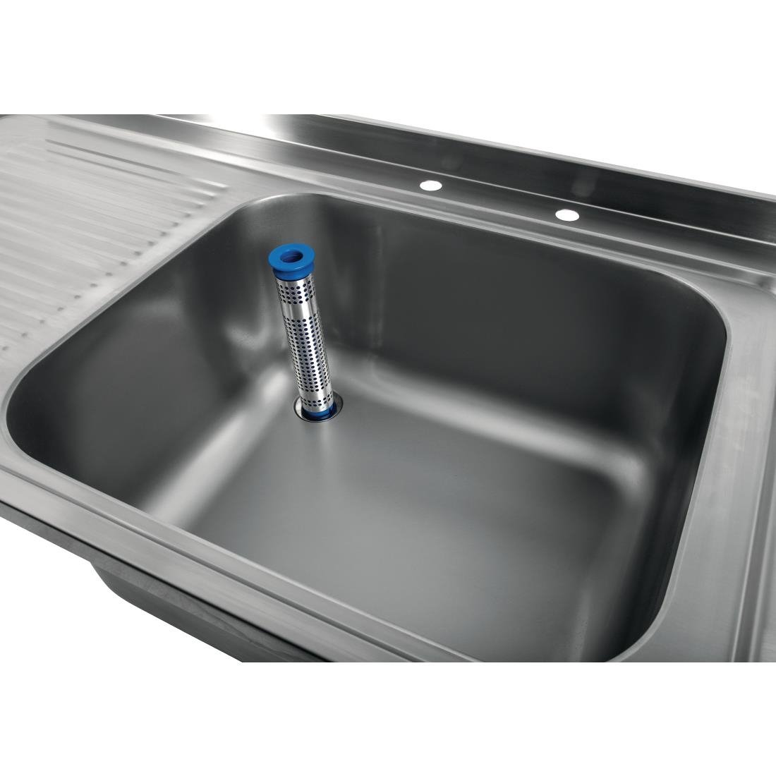 Vogue Fully Assembled Stainless Steel Sink Left Hand Drainer 1000mm