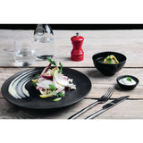 Olympia Kristallon Fusion Melamine Rice Bowls Black 120mm (6 Pack)
