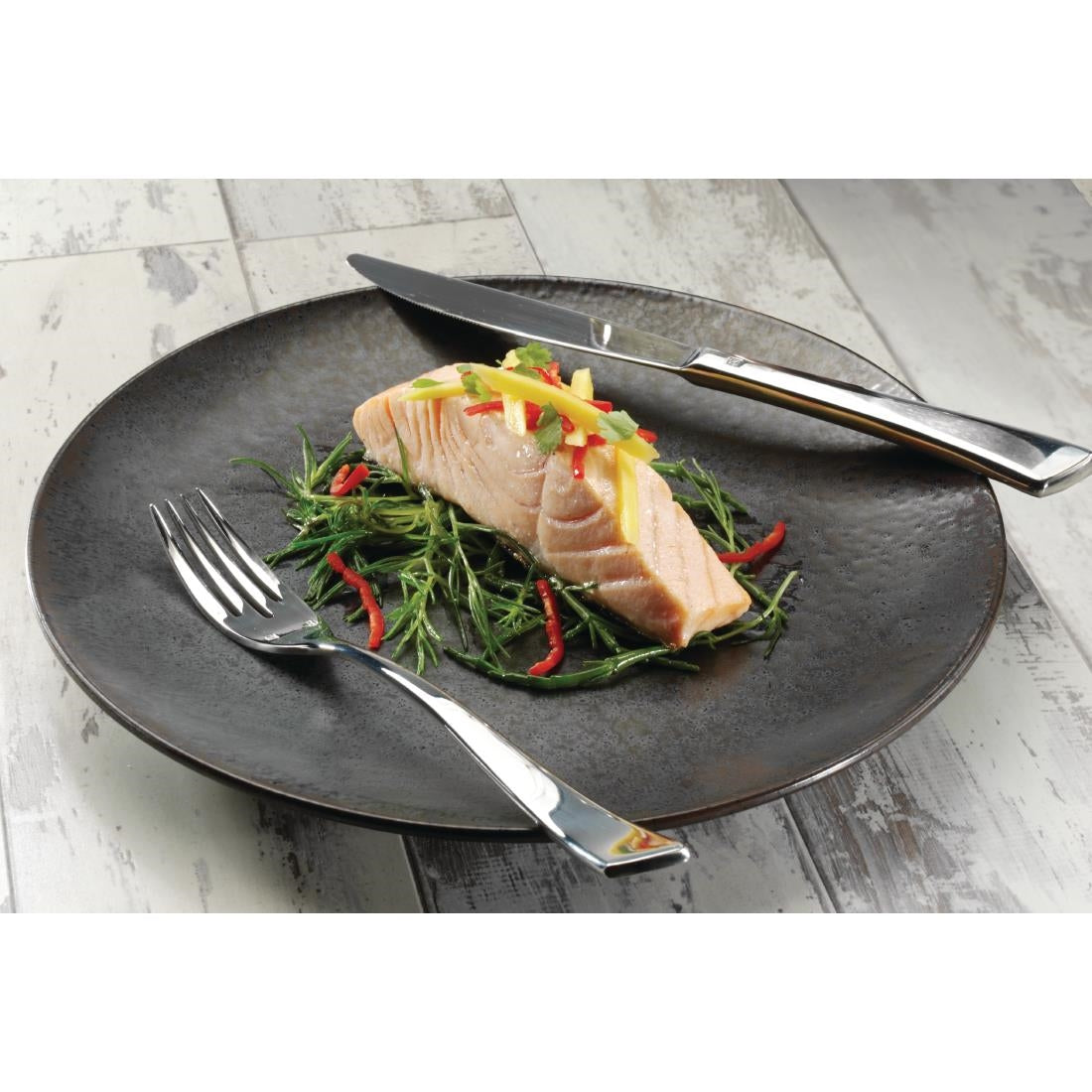 Olympia Fusion Coupe Plates 270mm (4 Pack)