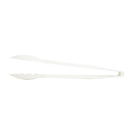 Matfer Bourgeat Exoglass Tongs White 12"