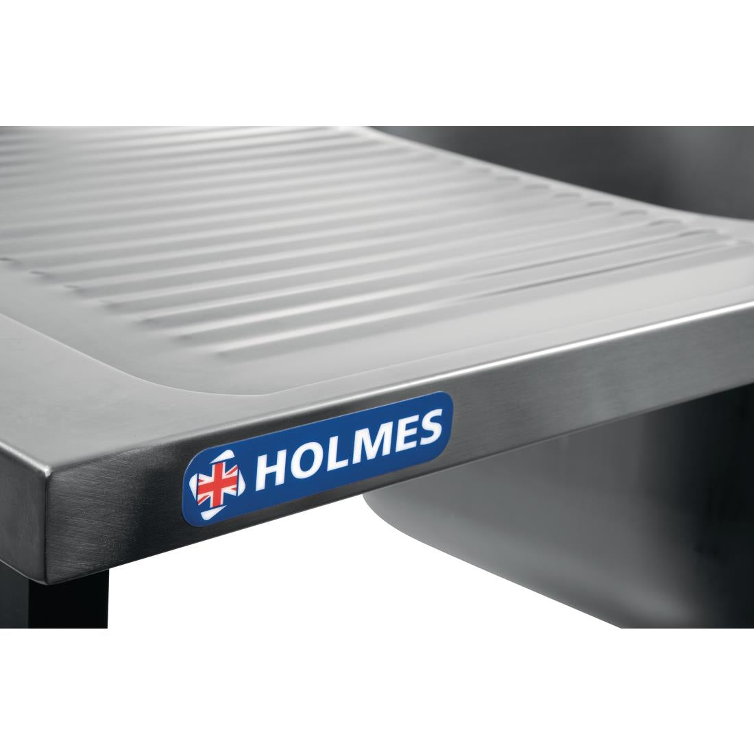 Vogue Stainless Steel Sink Double Drainer 1800mm