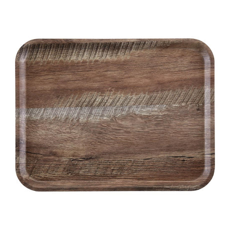 Cambro Madeira Laminate Canteen Tray Dark Oak 460mm