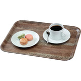 Cambro Madeira Laminate Canteen Tray Dark Oak 460mm