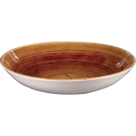 Churchill Stonecast Patina Coupe Bowls Vintage Copper 248mm (12 Pack)