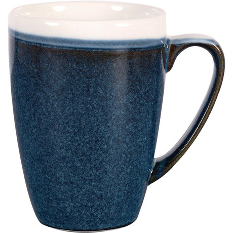 Churchill Monochrome Profile Mugs Sapphire Blue 340ml (12 Pack)