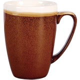 Churchill Monochrome Profile Mugs Cinnamon Brown 340ml (12 Pack)