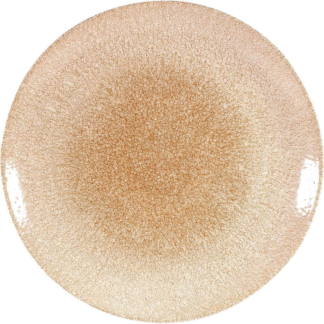 Churchill Studio Prints Raku Coupe Plates Garnet Orange 288mm (12 Pack)