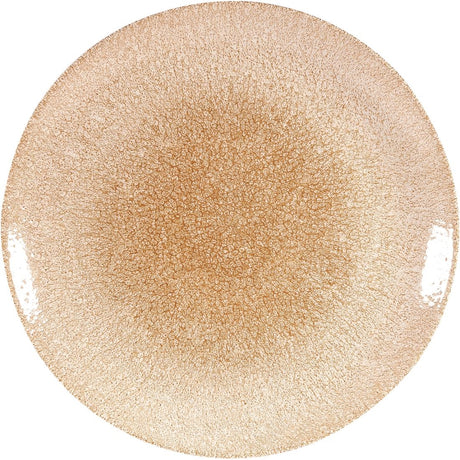 Churchill Studio Prints Raku Coupe Plates Garnet Orange 288mm (12 Pack)