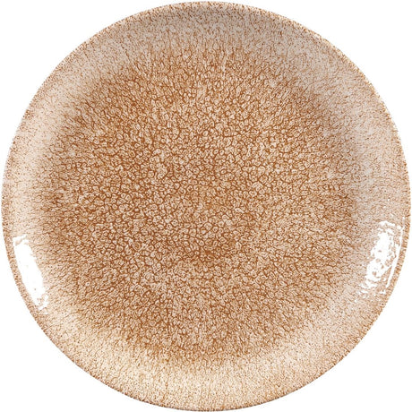 Churchill Studio Prints Raku Coupe Plates Garnet Orange 210mm (12 Pack)