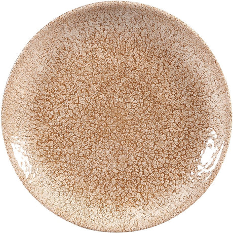 Churchill Studio Prints Raku Coupe Plates Garnet Orange 165mm (12 Pack)