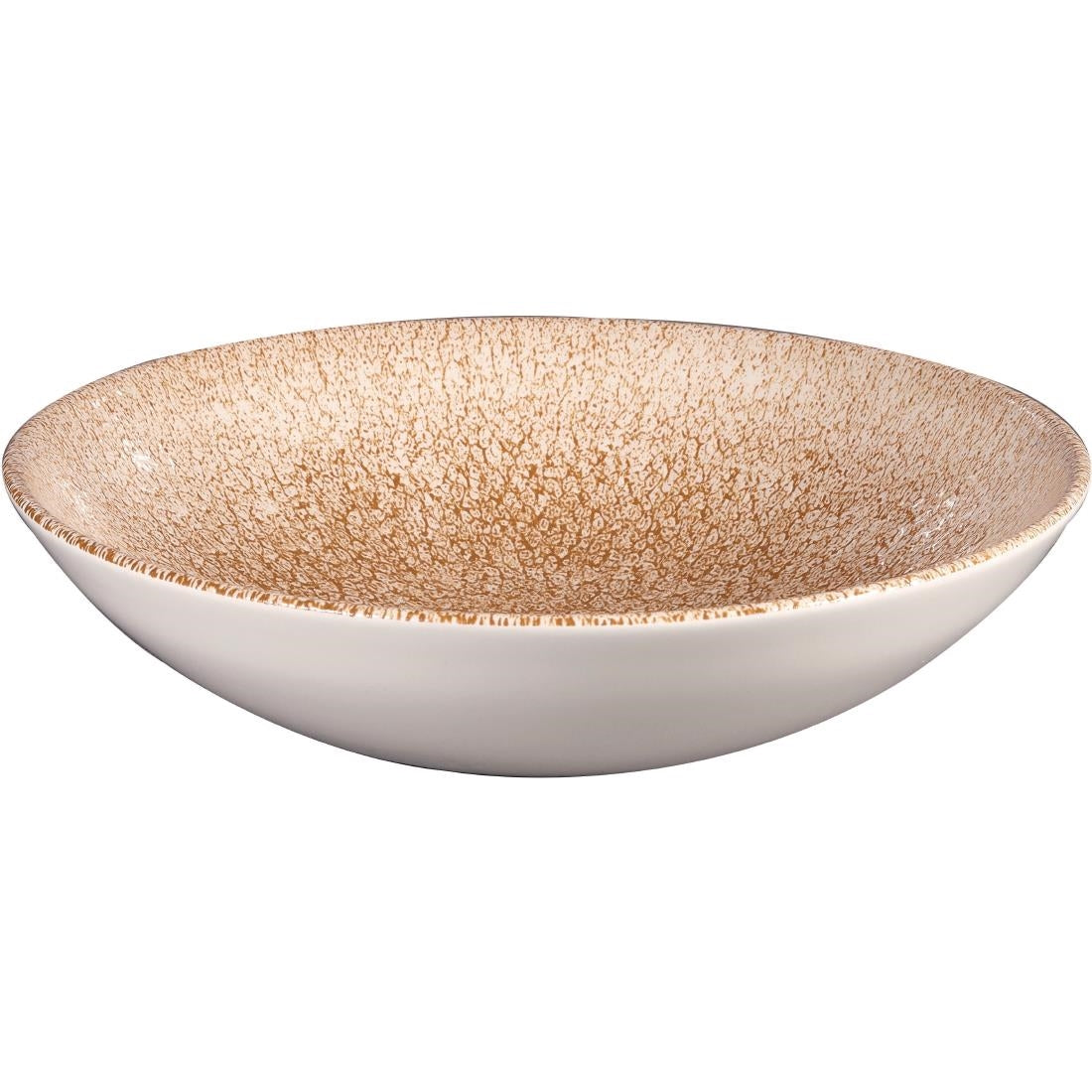 Churchill Studio Prints Raku Coupe Bowls Garnet Orange 182mm (12 Pack)