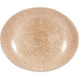 Churchill Studio Prints Raku Oval Coupe Plates Garnet Orange 270mm (12 Pack)