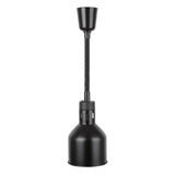 Buffalo Retractable Heat Lamp Matte Black Finish