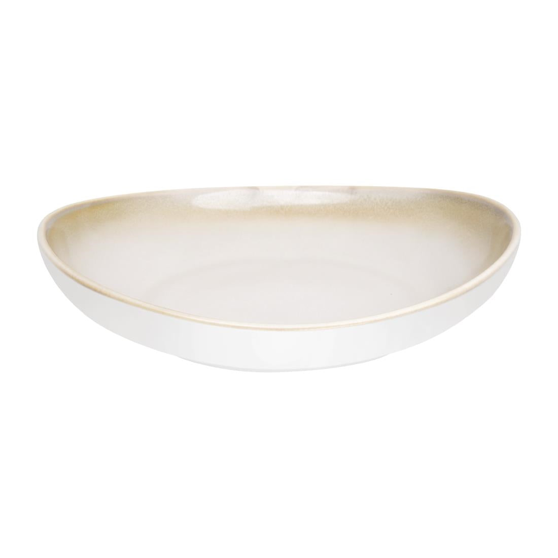 Olympia Birch Wide Bowls Taupe 208mm (6 Pack)